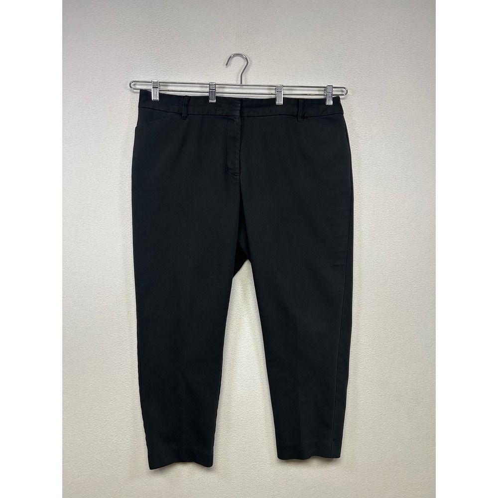 Professional Business Liz Claiborne Womens 16W Black Emma Classic Ankle Pants